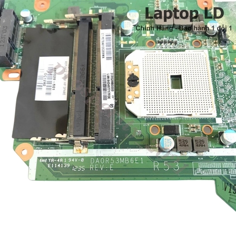 Khu vực chipset và CPU trên main HP G4-2000 / G6-2000 / G7 AMD DA0R53MB6E1