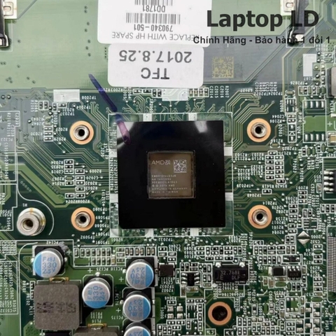 Khu vực chipset và CPU A8-6410 trên main HP Pavilion 14-F DA0U99MB6C0