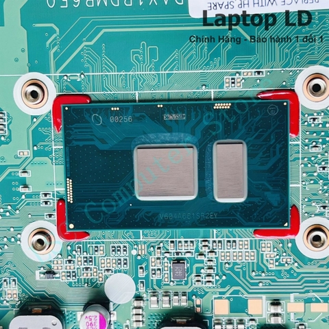 Khu vực chipset và CPU i5-6200U trên main HP Pavilion 15-AN / 15-AB DAX1BDMB6F0