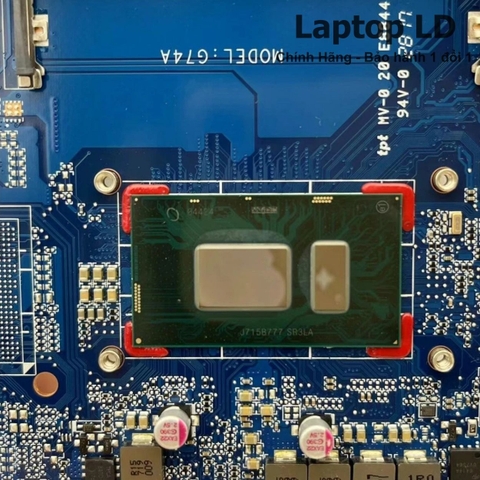 Khu vực chipset và CPU i5-8250U trên main HP Pavilion 15-CC DAG74AMB8D0