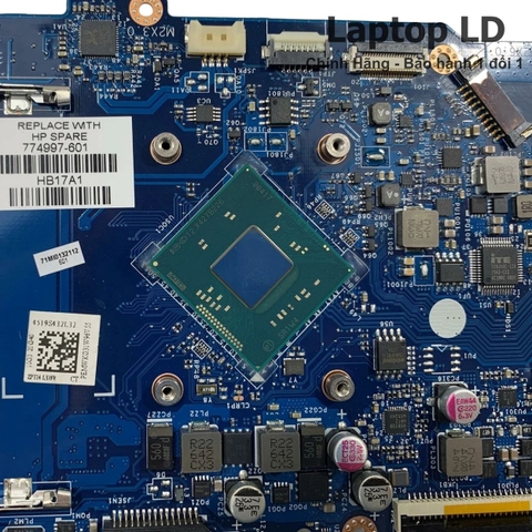 Khu vực chipset và CPU N3530 trên main HP Pavilion x360 11-N LA-B151P
