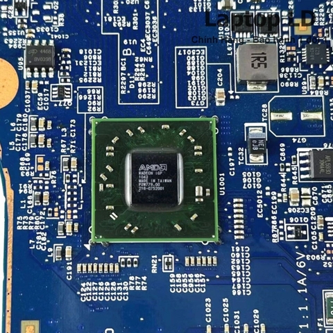Khu vực chipset và CPU trên main HP ProBook 4525s AMD 613211-001