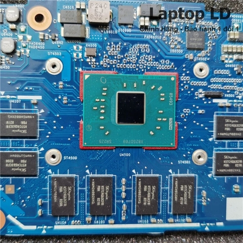Khu vực chipset và CPU N3450 trên main HP ProBook x360 11 G1 6050A2881001-M