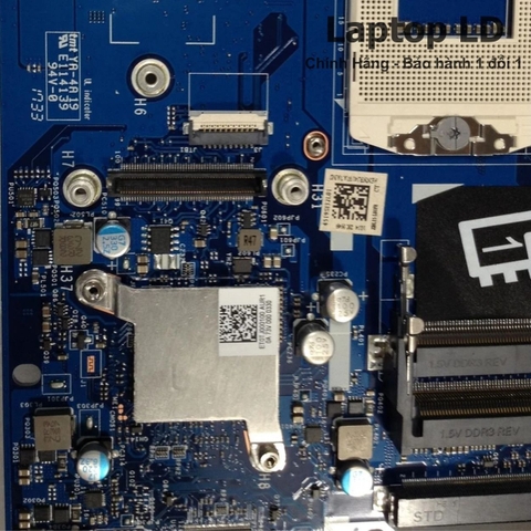 Khu vực chipset và CPU trên main HP ZBook 15 G1 LA-9241P