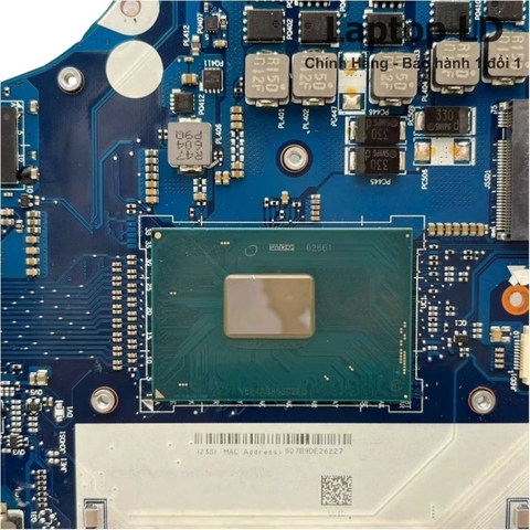 Khu vực chipset và CPU trên main Lenovo Legion Y700-15IRH CPU i7-6700H GTX960M NM-A541