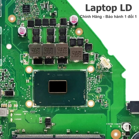 Khu vực chipset và CPU i7-6700HQ trên mainboard Asus X550VXK / A550V