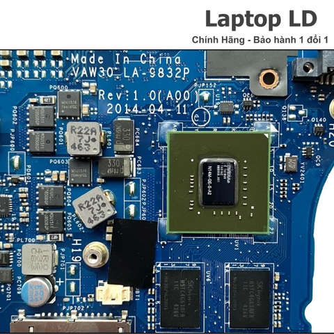 Chipset trên main Dell Latitude E5440 giúp điều phối hoạt động toàn hệ thống