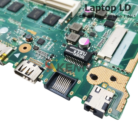 Các cổng kết nối trên main Asus VivoBook Q301LA