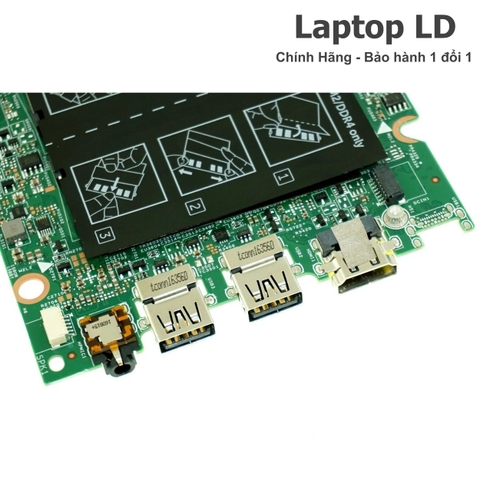 Các cổng kết nối trên main Dell Inspiron 13 5368 / 5378 / 3379 CPU i5-7200U 15264-1