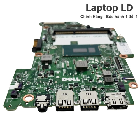 Các cổng kết nối trên main Dell Inspiron 13 7348 gồm USB HDMI và cổng nguồn