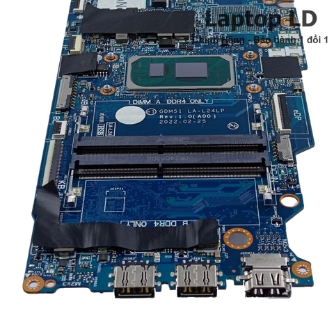 Cổng kết nối trên main Dell Inspiron 15 3520 3420 mã LA-L24LP