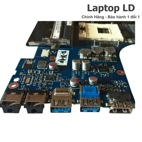 Các cổng kết nối trên main Dell Inspiron 15R gồm USB HDMI và cổng nguồn