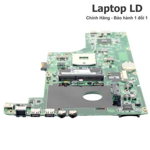 Các cổng kết nối trên main Dell Inspiron N3010 gồm USB VGA và cổng nguồn