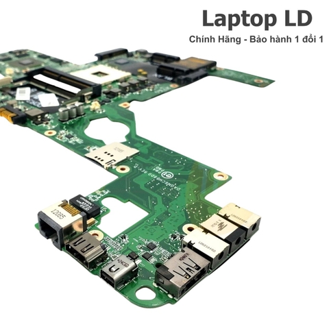 Các cổng kết nối trên main Dell XPS L502X gồm USB HDMI và cổng nguồn