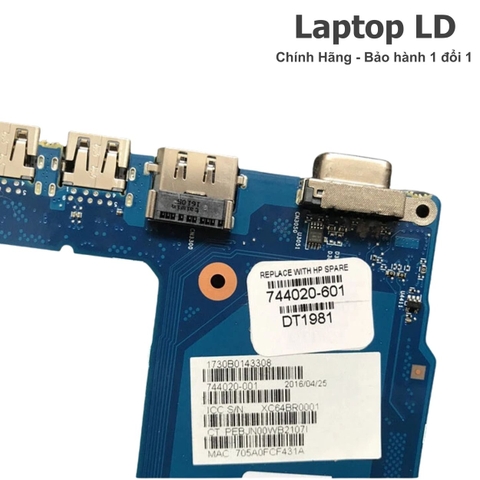 Các cổng kết nối trên main HP ProBook 650 G1 / 640 G1 6050A2566301