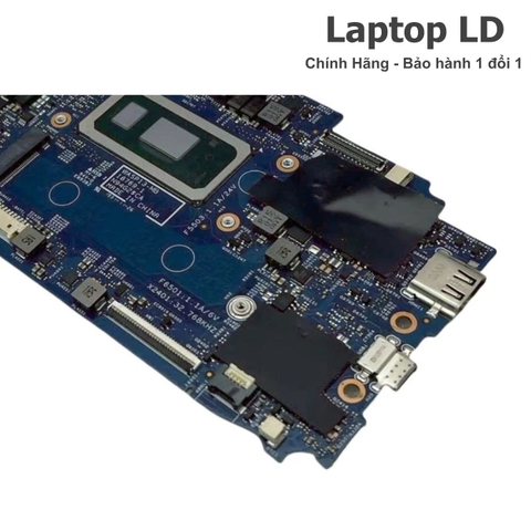 Các cổng kết nối trên main laptop Dell Inspiron 5390 / 5391 gồm USB nguồn và cổng tín hiệu