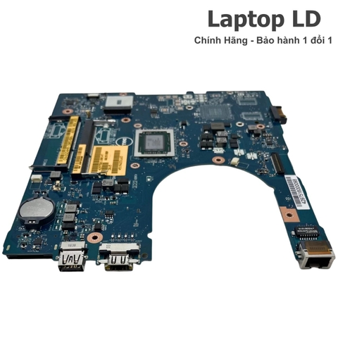 Các cổng kết nối trên main laptop Dell Inspiron 5455 5555 5755 gồm USB HDMI và nguồn
