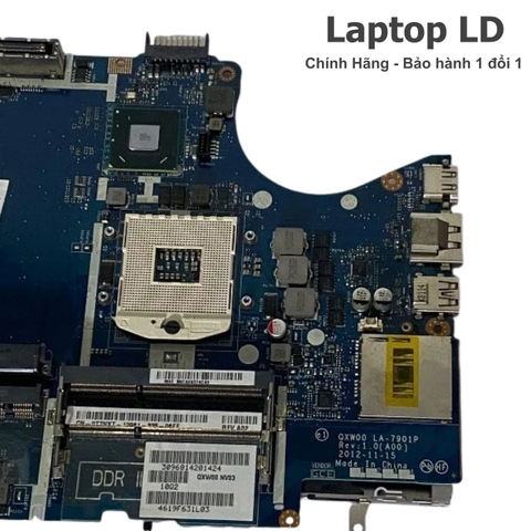 Các cổng kết nối trên main laptop Dell Latitude E5430