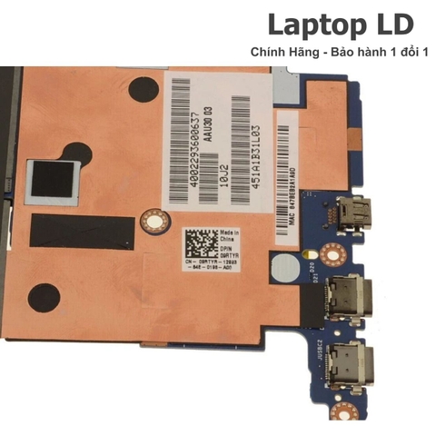 Các cổng kết nối trên main laptop Dell Latitude E7370 gồm USB HDMI và nguồn