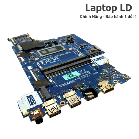 Các cổng kết nối trên main laptop Dell Vostro 3491 hỗ trợ nhiều chuẩn giao tiếp thông dụng