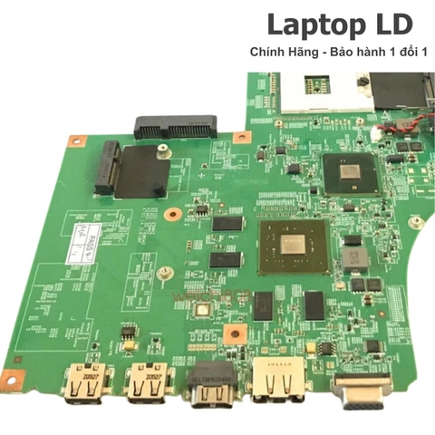 Các cổng kết nối trên main laptop Dell Vostro 3700 gồm USB VGA HDMI LAN và nguồn