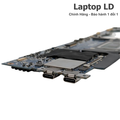 Các cổng kết nối trên main laptop Dell XPS 13 7390 gồm USB Type-C nguồn và cổng tín hiệu