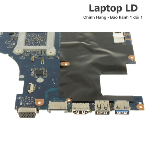 Các cổng kết nối trên main laptop Lenovo G40-30 gồm USB HDMI LAN và nguồn