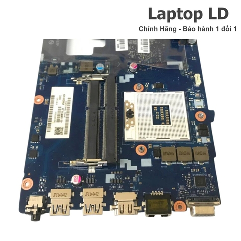 Các cổng kết nối trên main laptop Lenovo IdeaPad G500 gồm USB HDMI VGA LAN và nguồn
