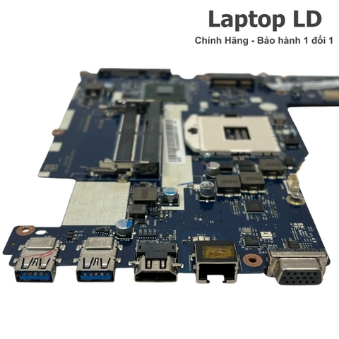 Các cổng kết nối trên main Lenovo Ideapad G400S gồm USB HDMI VGA và nguồn