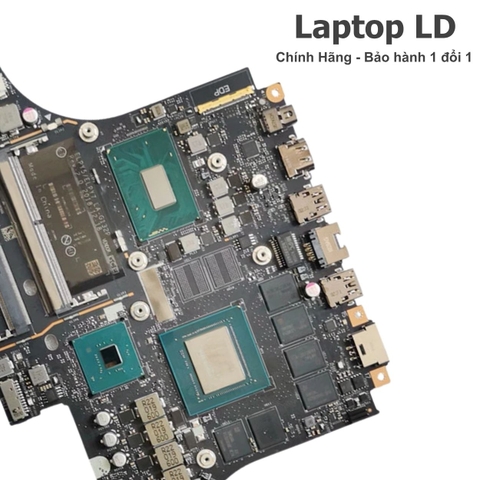 Cổng USB-C/Thunderbolt, HDMI, MiniDP, LAN trên main Lenovo Legion Y740 — Laptop LD