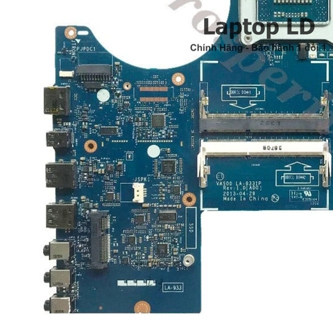Cổng USB, HDMI, Mini DisplayPort trên main Dell Alienware M17x R5 chính hãng