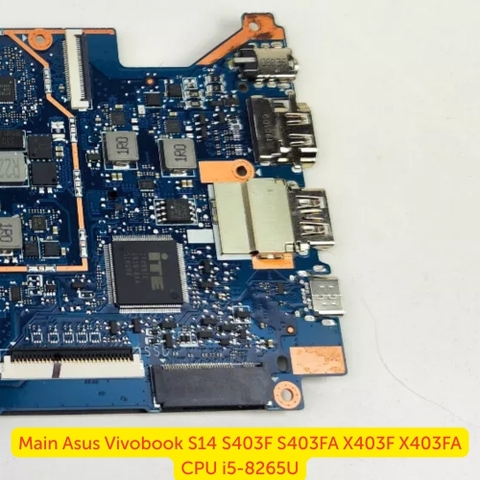 Cổng USB HDMI LAN Trên Main Laptop Asus VivoBook S14 X403F S403FA