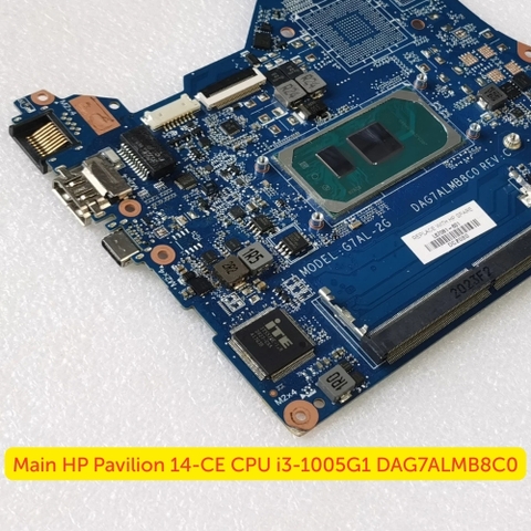Cổng USB HDMI LAN Trên Main Laptop HP Pavilion 14-CE