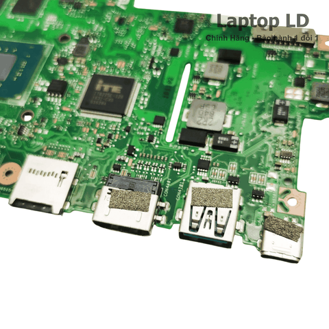 Cổng USB và HDMI trên main Asus Vivobook E203MAH chính hãng