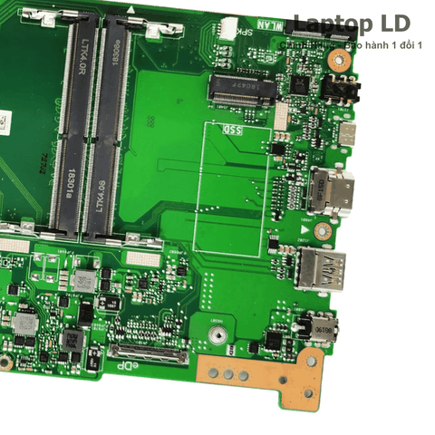 Cổng USB và HDMI trên main Asus VivoBook S15 S530UA i5-8250U chính hãng
