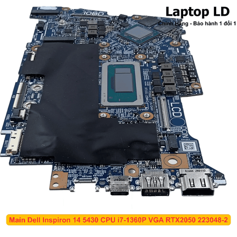 Cổng USB và HDMI trên mainboard Dell Inspiron 14 5430 i7-1360P
