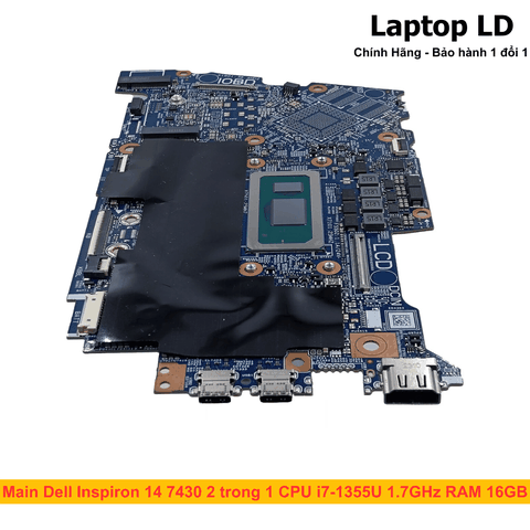 Cổng USB và HDMI trên mainboard Dell Inspiron 14 7430 2-in-1