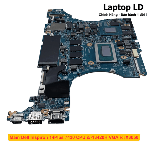 Cổng USB và HDMI trên mainboard Dell Inspiron 14 Plus 7430