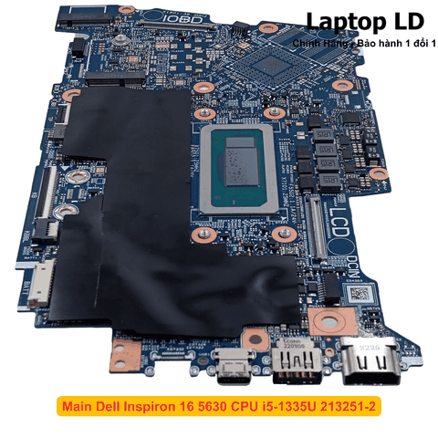 Cổng USB và HDMI trên mainboard Dell Inspiron 16 5630 i5-1335U