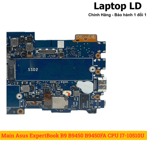 Cổng USB và HDMI trên mainboard laptop Asus ExpertBook B9 B9450 / B9450FA