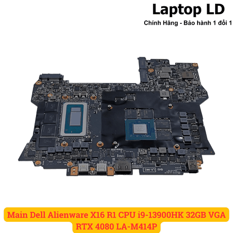 Cổng USB và HDMI trên mainboard laptop Dell Alienware X16 R1