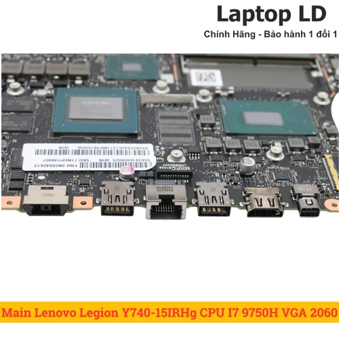 Cổng USB và HDMI trên mainboard laptop Lenovo Legion Y740-15IRHg