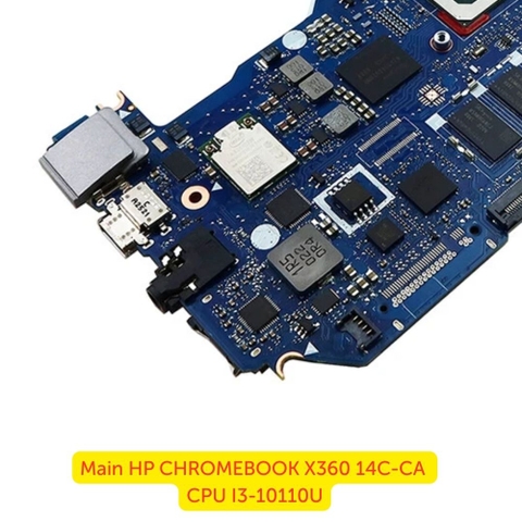 Cổng USB Type-C và HDMI trên Main HP Chromebook X360 14C-CA