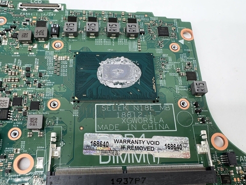 CPU Main DELL G3 15-3590 CPU I5-9300H GTX1660TI