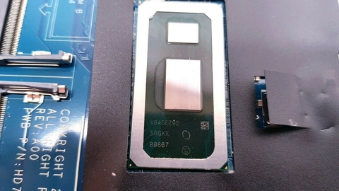 Main Dell Latitude 5510 CPU I7-10610U 1.80GHz