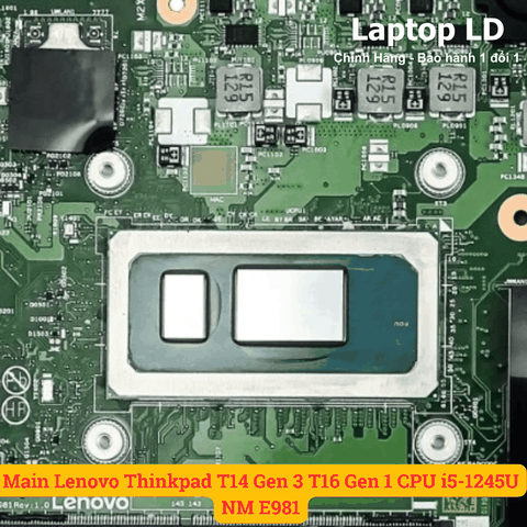 CPU Intel Core i5-1245U gắn trên main laptop Lenovo ThinkPad T14 Gen 3 / T16 Gen 1