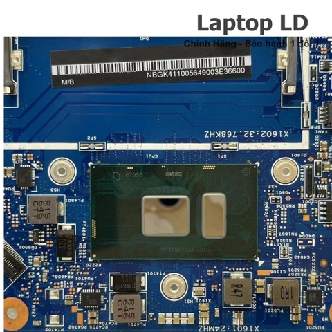 Mặt sau mainboard Acer Spin 5 SP513-51 CPU i5-7200U chính hãng