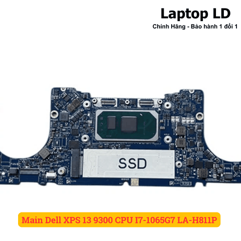 CPU Intel Core i7-1065G7 gắn trên main laptop Dell XPS 13 9300