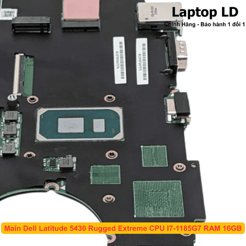 Chip Intel Core i7-1185G7 trên main Dell Latitude 5430 Rugged Extreme