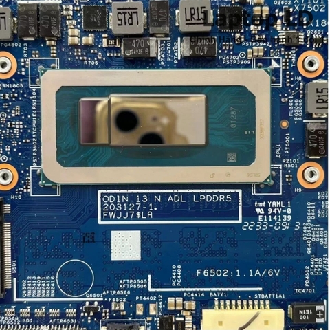 CPU i7-1260P trên main Dell Vostro 5320 mã 203127-1